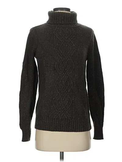 Pre-owned Sonoma Life + Style Turtleneck Sweater In Black