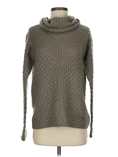 Pre-owned Sonoma Life + Style Turtleneck Sweater In Gray