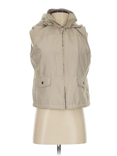 Pre-owned Sonoma Life + Style Vest In Brown