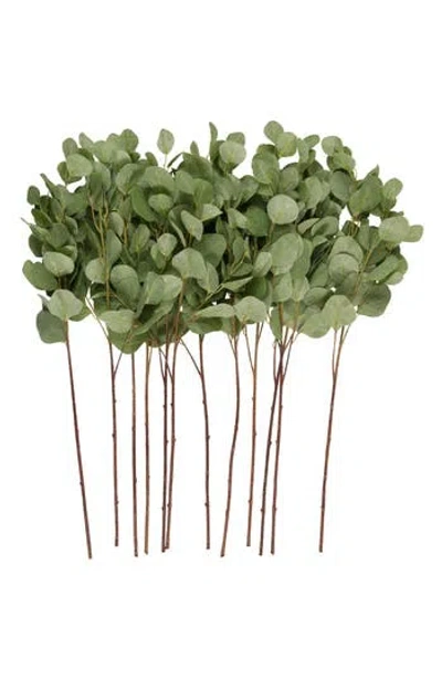 Sonoma Sage Home 12-pack Eucalyptus Artificial Stems In Green