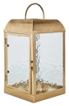 Sonoma Sage Home Metal Candle Lantern In Gold