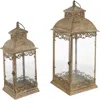 Sonoma Sage Home Set Of 2 Lantern Candleholders In Brown