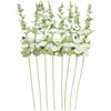 Sonoma Sage Home Set Of Eight Hollyhock Artificial Flowers In White