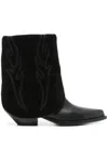 Sonora 40mm Rancho Reverse Boots In Black