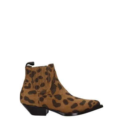 Sonora Beige Leather Ankle