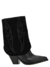 Sonora 40mm Rancho Reverse Boots In Black