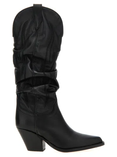 SONORA BLACK RUIDOSO SLOUCHY BOOTS