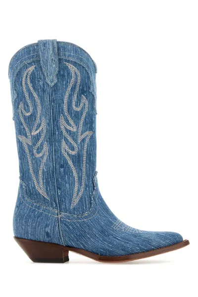 Sonora Denim Santa Fe Boots