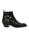 Sonora 'sweet Belt' Ankle Boots In Black