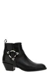 Sonora 'sweet Belt' Ankle Boots In Black