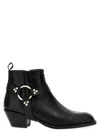 Sonora 'sweet Belt' Ankle Boots In Black