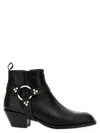 Sonora 'dulce Belt' Ankle Boots In Black