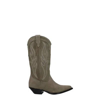 Sonora Green Leather Boot