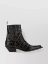 SONORA HIDALGO ANKLE BOOTS IN LUXE LEATHER