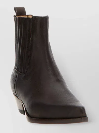 SONORA 'HIDALGO' ANKLE BOOTS WITH ELASTIC SIDE PANELS