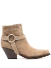 Sonora Jalapeno 60mm Ankle Boots In Neutrals