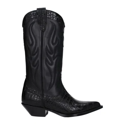 Sonora Leather Women's Boot In Black