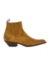 Sonora Stivaletti Hidalgo Mini In Pelle Scamosciata Cammello Donna In Brown