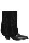Sonora Rancho Reverse Ankle Boot In Black