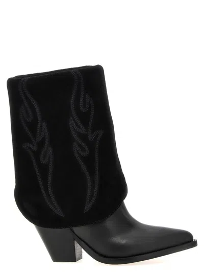 Sonora 'rancho Reverse' Boots In Black