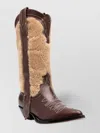 Sonora Embroidered Leather Texan Boots