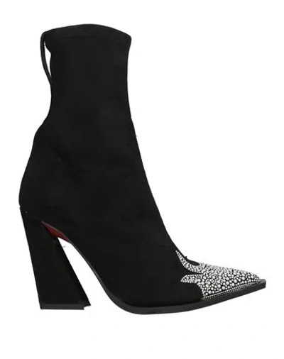 Sonora Woman Ankle Boots Black Size 7 Leather