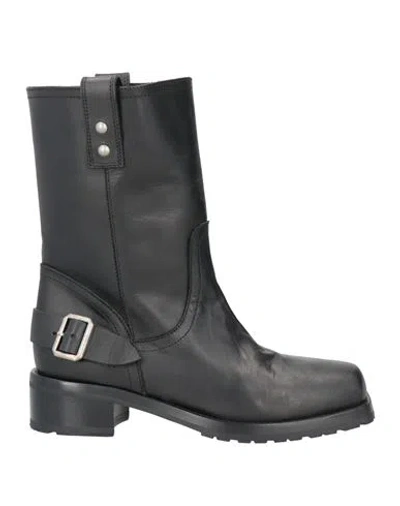 Sonora Woman Ankle Boots Black Size 8 Leather