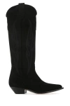 SONORA SONORA WOMAN BLACK SUEDE ROSWELL BOOTS
