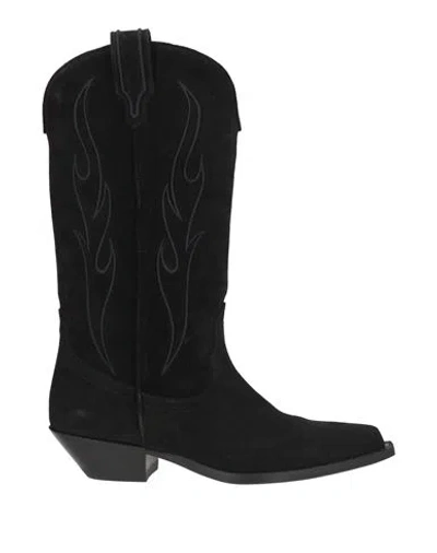 Sonora Woman Boot Black Size 11 Leather