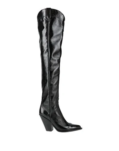 Sonora Woman Boot Black Size 11 Leather