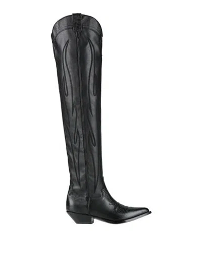 Sonora Woman Boot Black Size 8 Leather