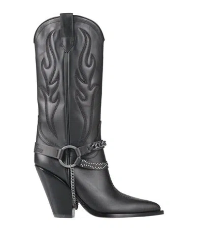 Sonora Woman Boot Black Size 8 Calfskin