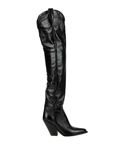Sonora Woman Boot Black Size 8 Leather