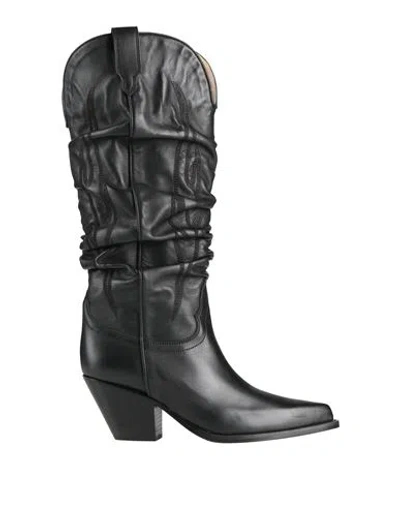Sonora Woman Boot Black Size 9 Calfskin