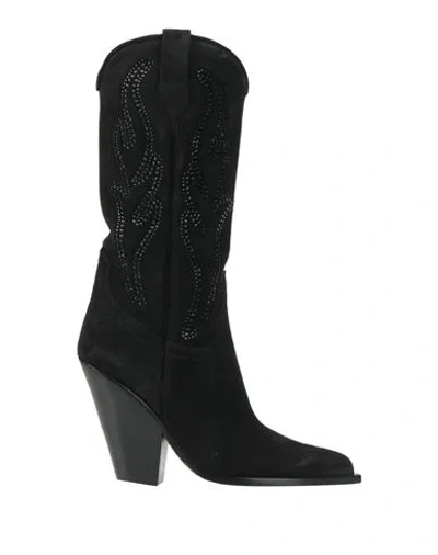 Sonora Woman Boot Black Size 7 Leather