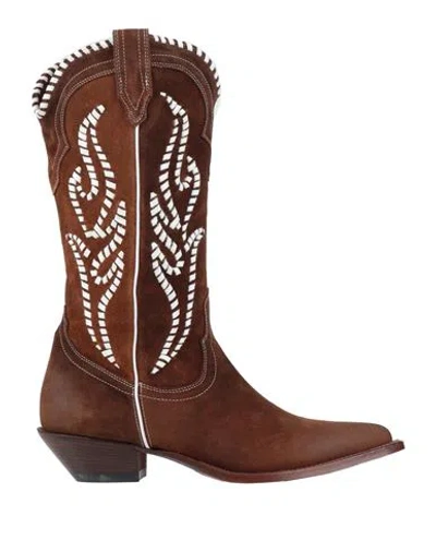Sonora Woman Boot Chocolate Brown Size 11 Leather