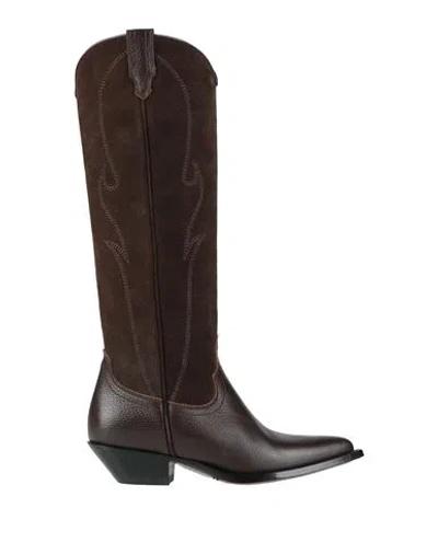 Sonora Woman Boot Dark Brown Size 7 Leather