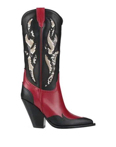 Sonora Woman Boot Red Size 9 Calfskin