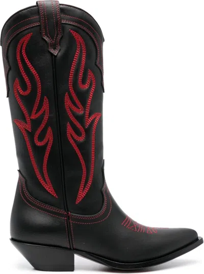 SONORA WOMEN'S EMBROIDERED SUEDE WESTERN BOOTS