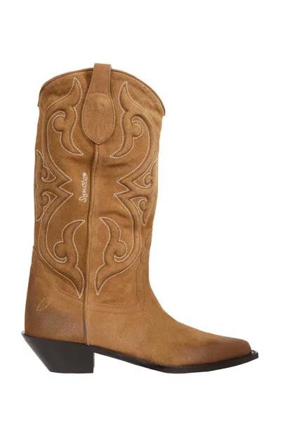 Sonora Yuma Cowboy Boots In Brown