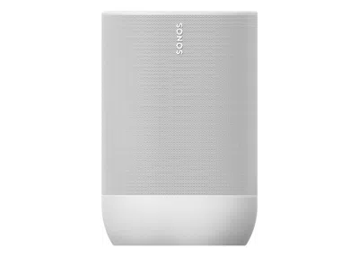 Pre-owned Sonos Move Smart Portable Wifi/bluetooth Speaker W/ Alexa And Google Assistant Move1us1 White In Multi
