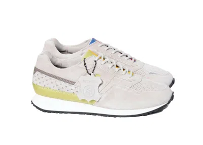 Pre-owned Sonra Men's  Proto 3 Ebay Sneakers In Grey/red/blue In Multi