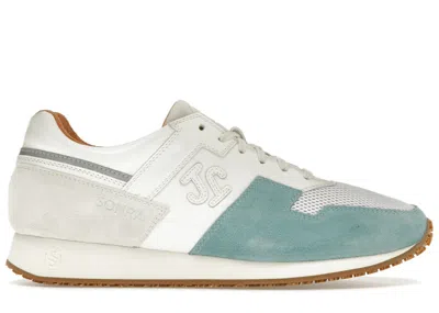 Pre-owned Sonra Men's  Proto Tbp Sneakers In Veg Tan/white/toothpaste