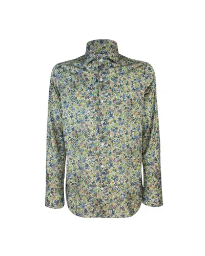 Sonrisa Camicia Classica Con Stampa Floreale