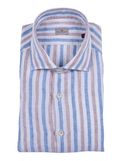 Sonrisa Camicia Uomo In Blue