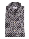 Sonrisa Button-down Classic White Shirt In Multi