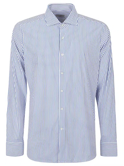 Sonrisa Light Blue Light Blue Striped Shirt