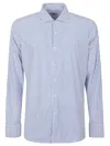 Sonrisa Striped Shirt In Light Blue