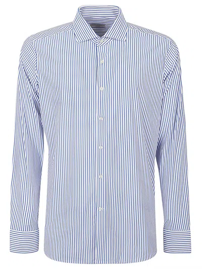 SONRISA LIGHT BLUE LIGHT BLUE STRIPED SHIRT