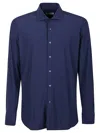 Sonrisa Blue Denim Solid Shirt In Blue